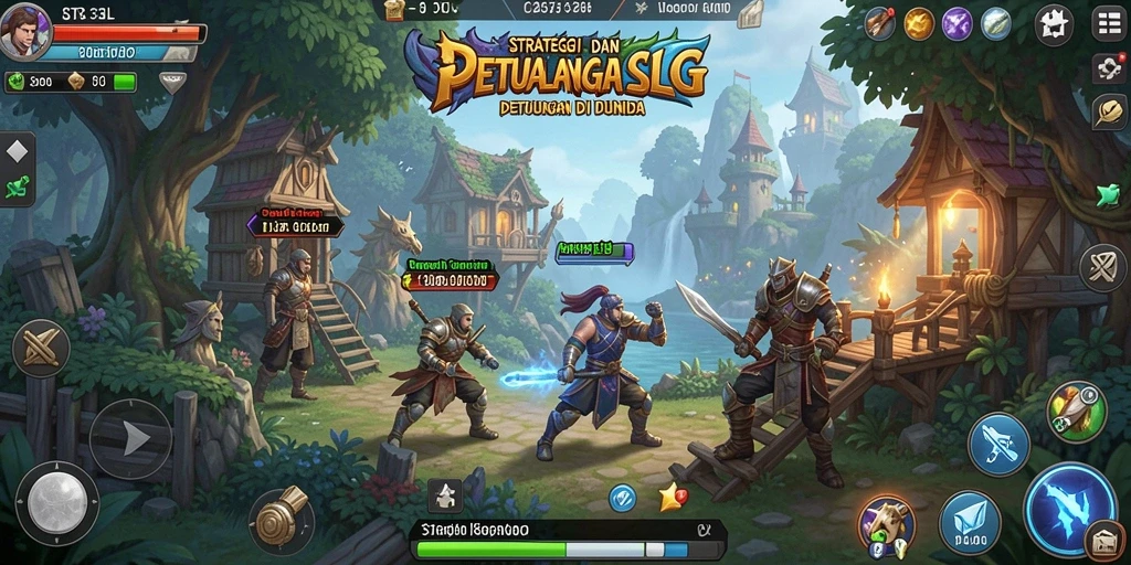 Tampilan gameplay menarik dari 33L dengan elemen strategi.