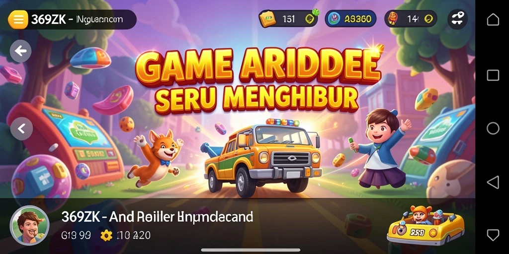 Gameplay menarik dari 369ZK dengan level yang menantang.