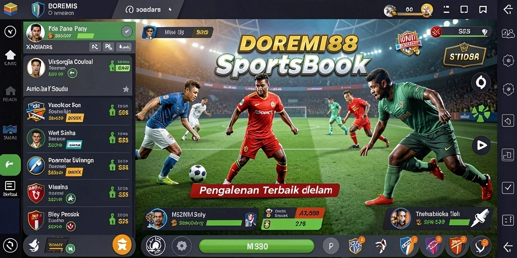 Tampilan gameplay DOREMI88 dengan fitur taruhan yang menarik.