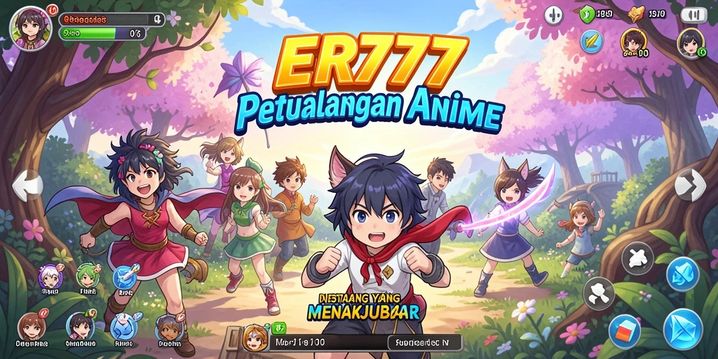 Screenshot gameplay yang menampilkan pertarungan seru dalam ER777.