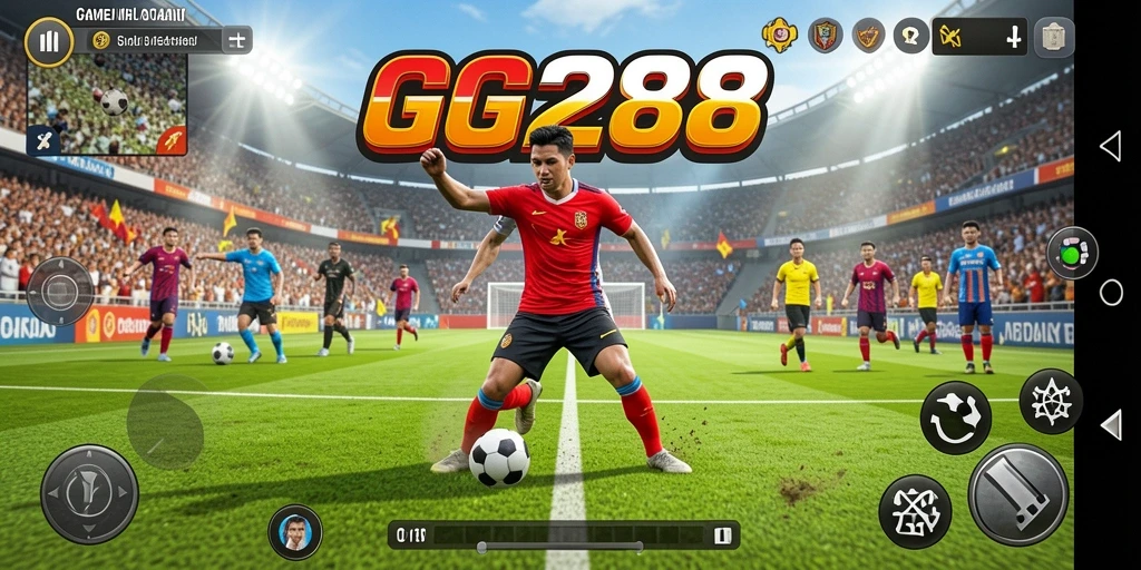 Tampilan gameplay GG288 dengan aksi olahraga yang menarik.
