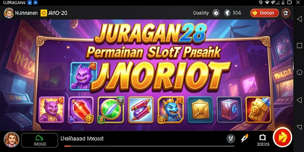 Screenshot tampilan gameplay JURAGAN28 dengan spin slot yang memukau.