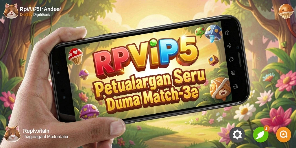 Gameplay seru dan berwarna-warni dari RPVIP5 yang menguji strategi.